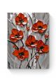 Картина по номерам на подрамнике «Красные маки» 80x60 см