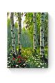 Картина по номерам на подрамнике «Летний лес» 80x60 см