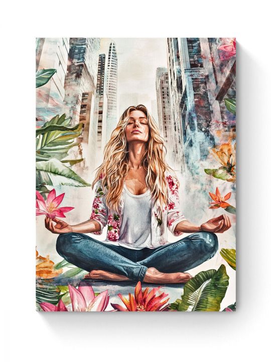 Алмазная мозаика на подрамнике «Атмосфера» 80x60 см