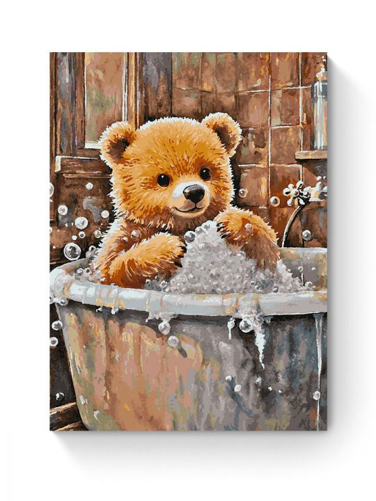 Картина по номерам на подрамнике «Мишутка» 90x70 см