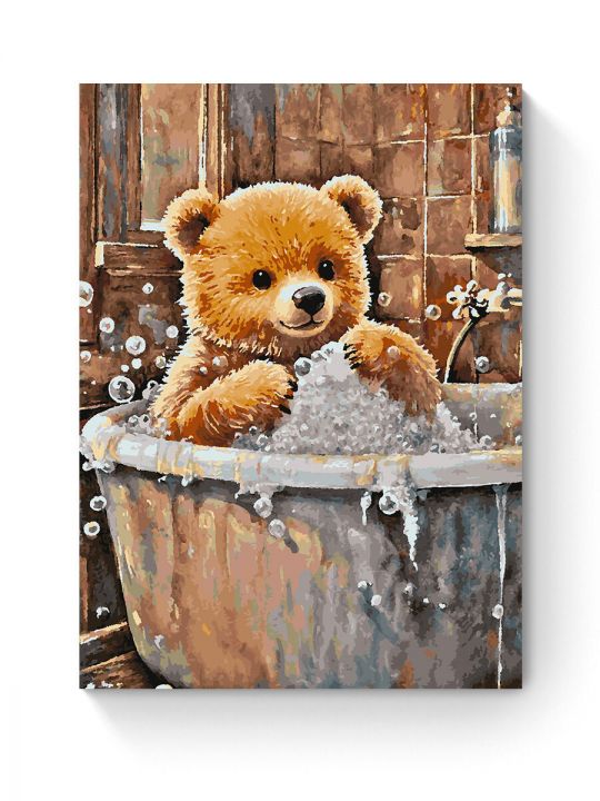 Картина по номерам на подрамнике «Мишутка» 80x60 см