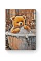 Картина по номерам на подрамнике «Мишутка» 80x60 см
