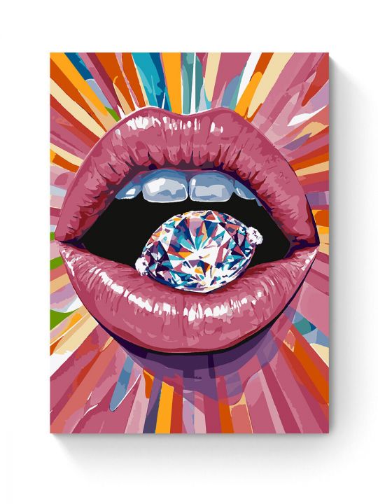 Картина по номерам на подрамнике «Бриллиант» 80x60 см