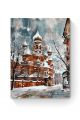 Картина по номерам на подрамнике «Зимний собор» 90x70 см