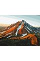 Картина по номерам без подрамника «Спящий вулкан» 80x60 см