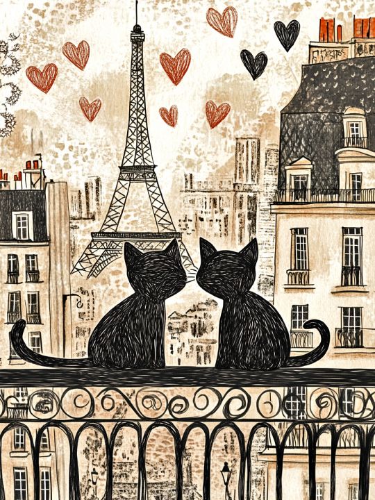 Алмазная мозаика без подрамника «Лямур» 25x20 см