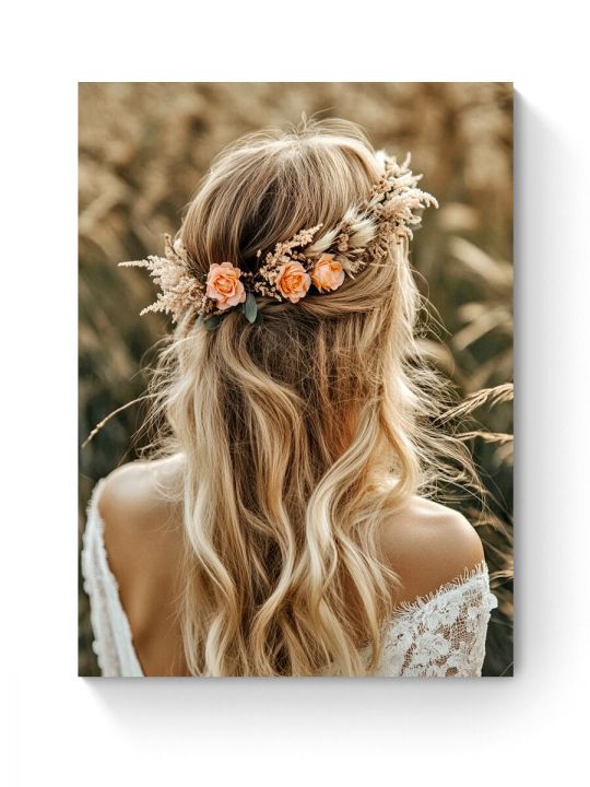 Алмазная мозаика на подрамнике «Летний луг» 50x40 см