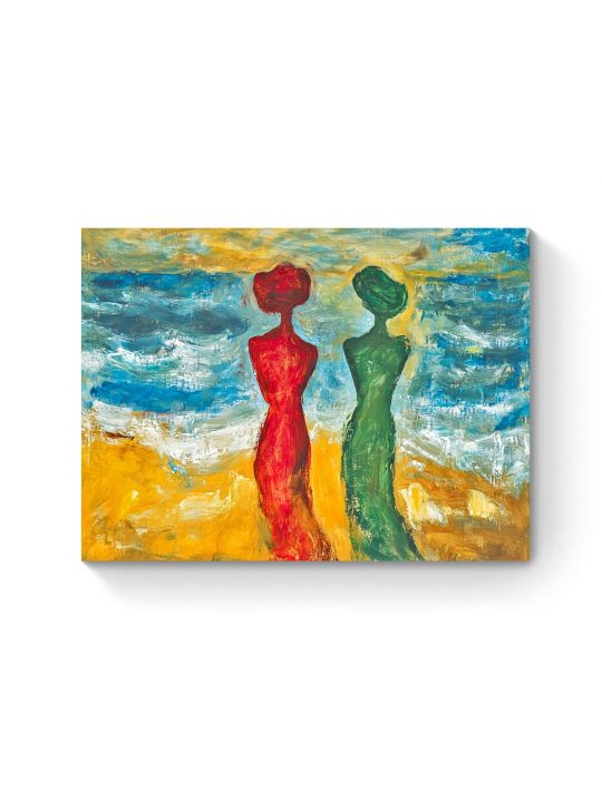 Алмазная мозаика на подрамнике «Две грации» 60x45 см