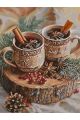 Картина по номерам без подрамника «Глинтвейн» 80x60 см