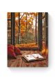 Картина по номерам на подрамнике «Вид на осень» 80x60 см