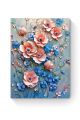 Алмазная мозаика на подрамнике «Цветочный декор» 50x40 см
