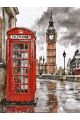 Картина по номерам на подрамнике «Лондон» 80x60 см