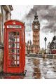 Картина по номерам без подрамника «Лондон» 130x100 см
