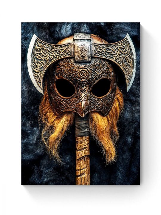 Алмазная мозаика на подрамнике «Топор» 60x45 см