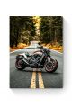 Алмазная мозаика на подрамнике «Мотоцикл» 90x70 см