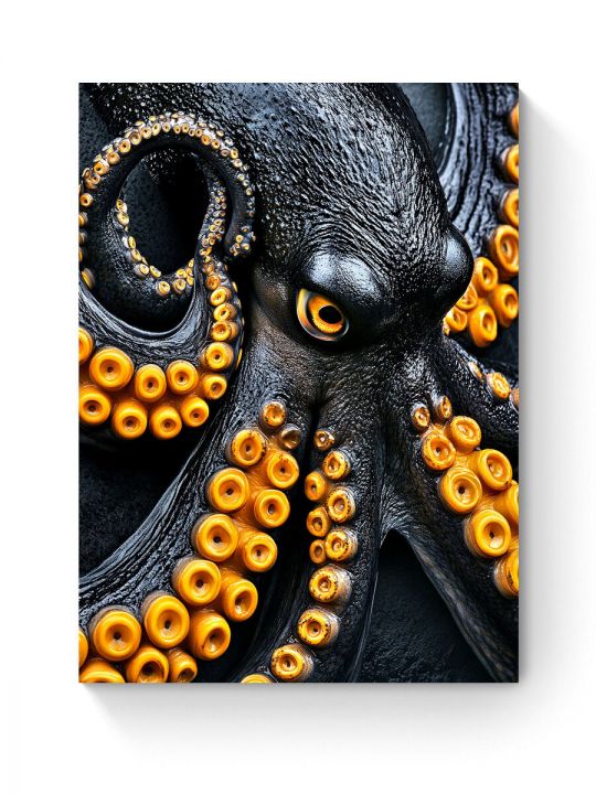 Алмазная мозаика на подрамнике «Осьминог» 50x40 см