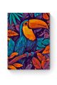 Картина по номерам на подрамнике «Птица Тукан» 80x60 см
