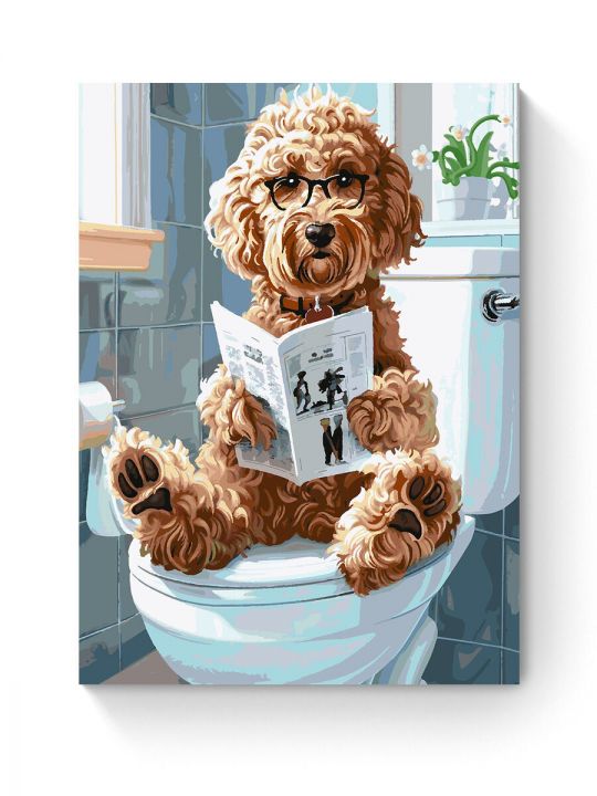 Картина по номерам на подрамнике «На досуге» 90x70 см