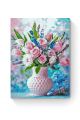 Картина по номерам на подрамнике «Розовый букет» 80x60 см
