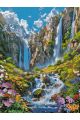 Картина по номерам на подрамнике «Водопад» 90x70 см
