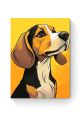 Картина по номерам на подрамнике «Бигль» 90x70 см