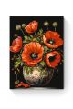 Картина по номерам на подрамнике «Букет маков» 80x60 см