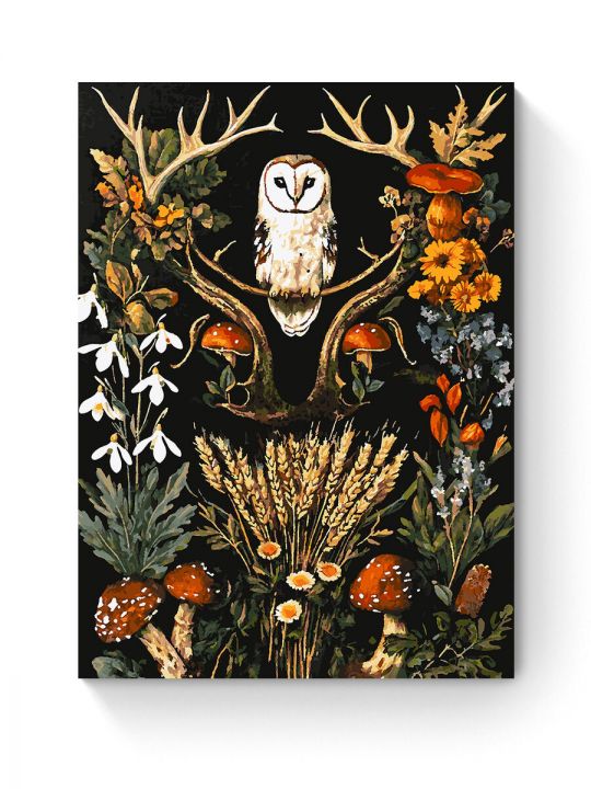 Картина по номерам на подрамнике «Загадка леса» 90x70 см