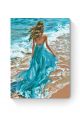 Картина по номерам на подрамнике «По волнам» 80x60 см