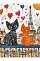 Картина по номерам без подрамника «Мур-Амур» 90x70 см