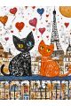 Картина по номерам без подрамника «Мур-Амур» 80x60 см