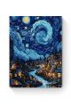 Картина по номерам на подрамнике «Звездная ночь» 80x60 см