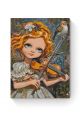 Картина по номерам на подрамнике «Скрипачка» 90x70 см