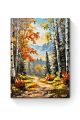 Картина по номерам на подрамнике «Краски осени» 90x70 см