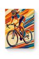 Картина по номерам на подрамнике «Велоспорт» 90x70 см