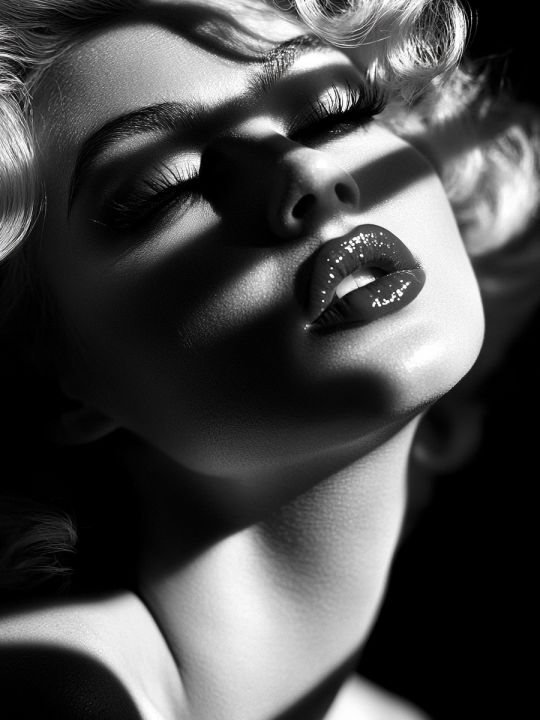 Алмазная мозаика без подрамника «Блики и тень» 70x50 см