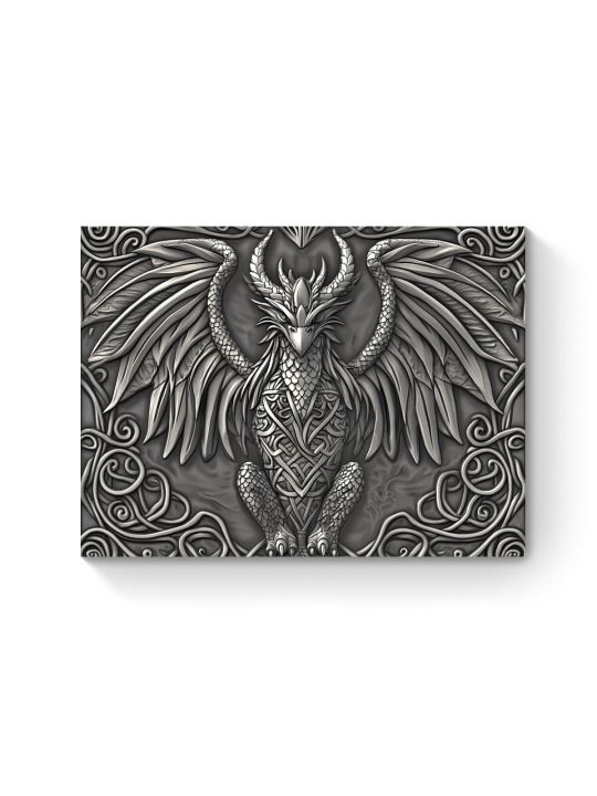 Алмазная мозаика на подрамнике «Симаргл» 80x60 см