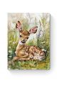 Алмазная мозаика на подрамнике «Олененок» 40x30 см