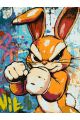 Картина по номерам на подрамнике «Багз Банни» 80x60 см