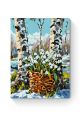 Картина по номерам на подрамнике «Подснежники» 25x20 см