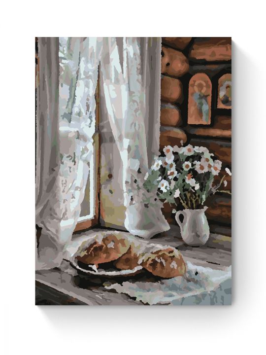 Картина по номерам на подрамнике «Горница» 25x20 см