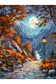 Картина по номерам на подрамнике «Осенний парк» 25x20 см