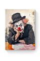 Алмазная мозаика на подрамнике «Уставший клоун» 50x40 см