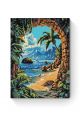 Картина по номерам на подрамнике «Райский вид» 80x60 см