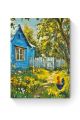 Картина по номерам на подрамнике «Деревенька» 90x70 см