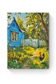 Картина по номерам на подрамнике «Деревенька» 80x60 см