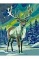 Картина по номерам на подрамнике «Олень» 90x70 см
