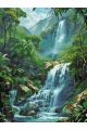 Картина по номерам на подрамнике «Водопад» 90x70 см