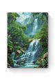 Картина по номерам на подрамнике «Водопад» 90x70 см