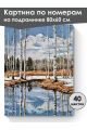 Картина по номерам на подрамнике «Ранняя весна» 80x60 см