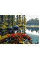 Картина по номерам без подрамника «Карелия» 130x100 см